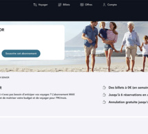 Max Senior : l'offre SNCF Voyageurs pour les clients de 60 ans et plus