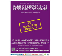 Paris de l’Expérience et emploi seniors : en route pour une nouvelle carrière !