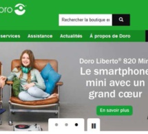 Doro : lancement d'un site de e-commerce