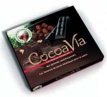 Cocoavia, une barre de chocolat noir bonne pour la circulation sanguine