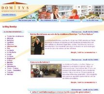 Domitys inaugure son nouveau site Internet www.domitys.fr