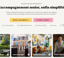 Zenior, nouvelle plateforme de recherche d'hébergement et de solutions à domicile pour les ainés