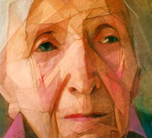 Emmanuelle Pérat, artiste-peintre, rend hommage à sa grand-mère en peinture